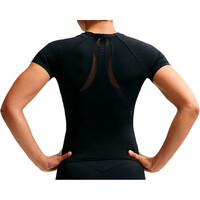 Nike camisetas fitness mujer W NK DF UNVRSA SS TOP MESH vista trasera