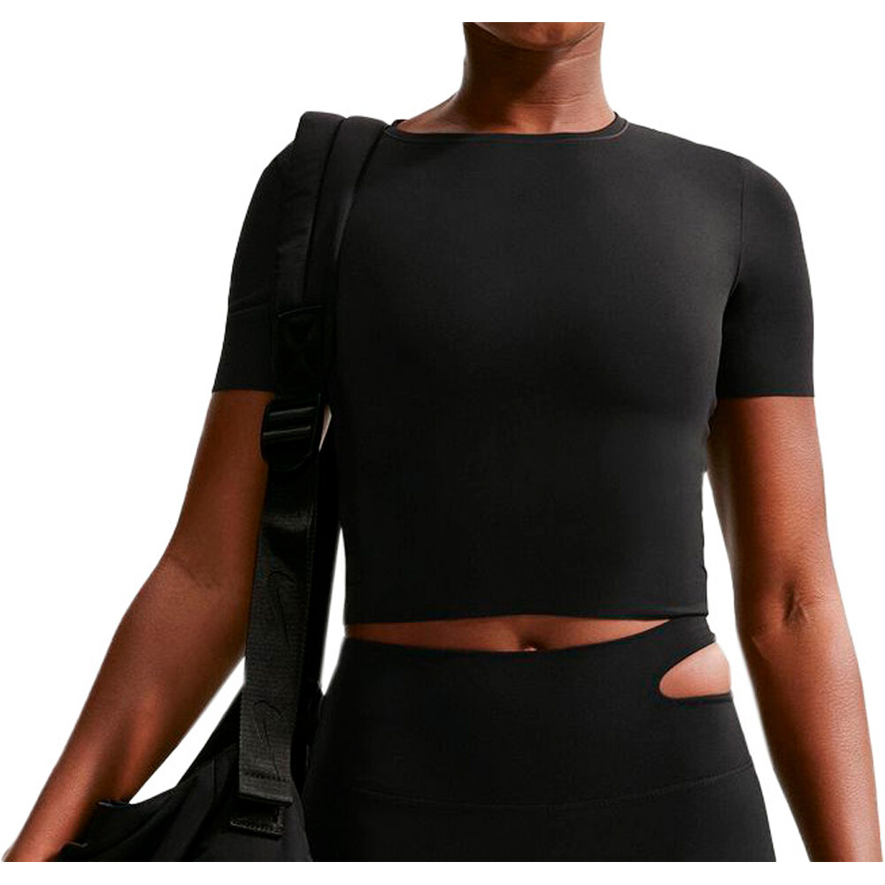 Nike camisetas fitness mujer W NK DF ZENVY SS TOP vista frontal