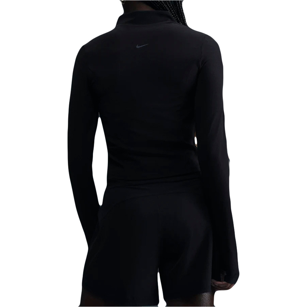 Nike camisetas fitness mujer W NK INF DF FZ LS TOP vista detalle