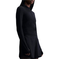 Nike camisetas fitness mujer W NK INF DF FZ LS TOP vista trasera