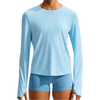 Nike camisetas fitness mujer W NK ONE CLASSIC DF LS TOP vista frontal