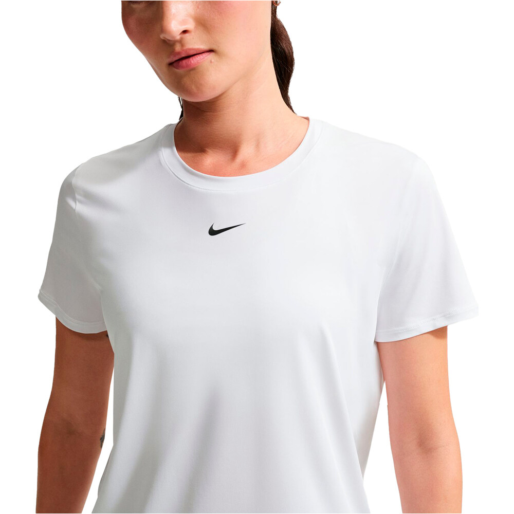 Nike camisetas fitness mujer W NK ONE CLASSIC DF SS TOP vista detalle