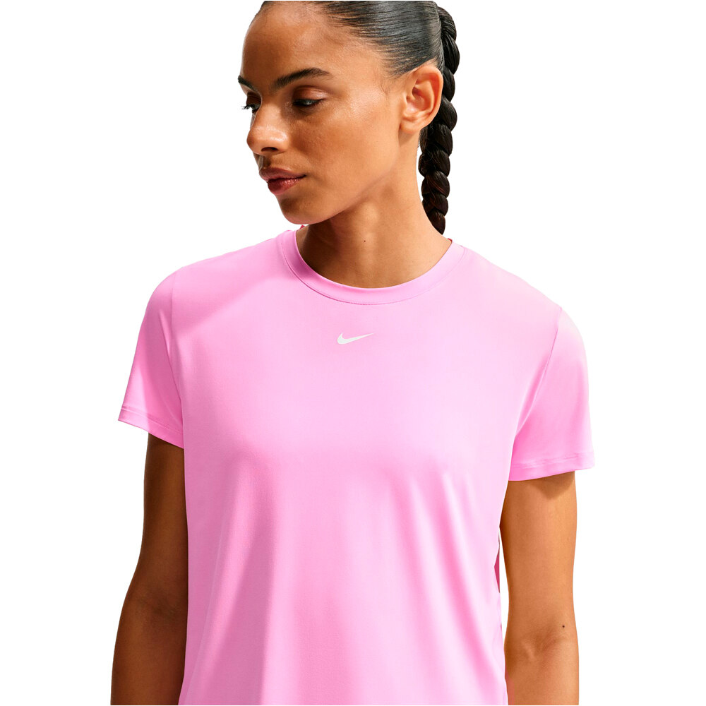 Nike camisetas fitness mujer W NK ONE CLASSIC DF SS TOP vista detalle