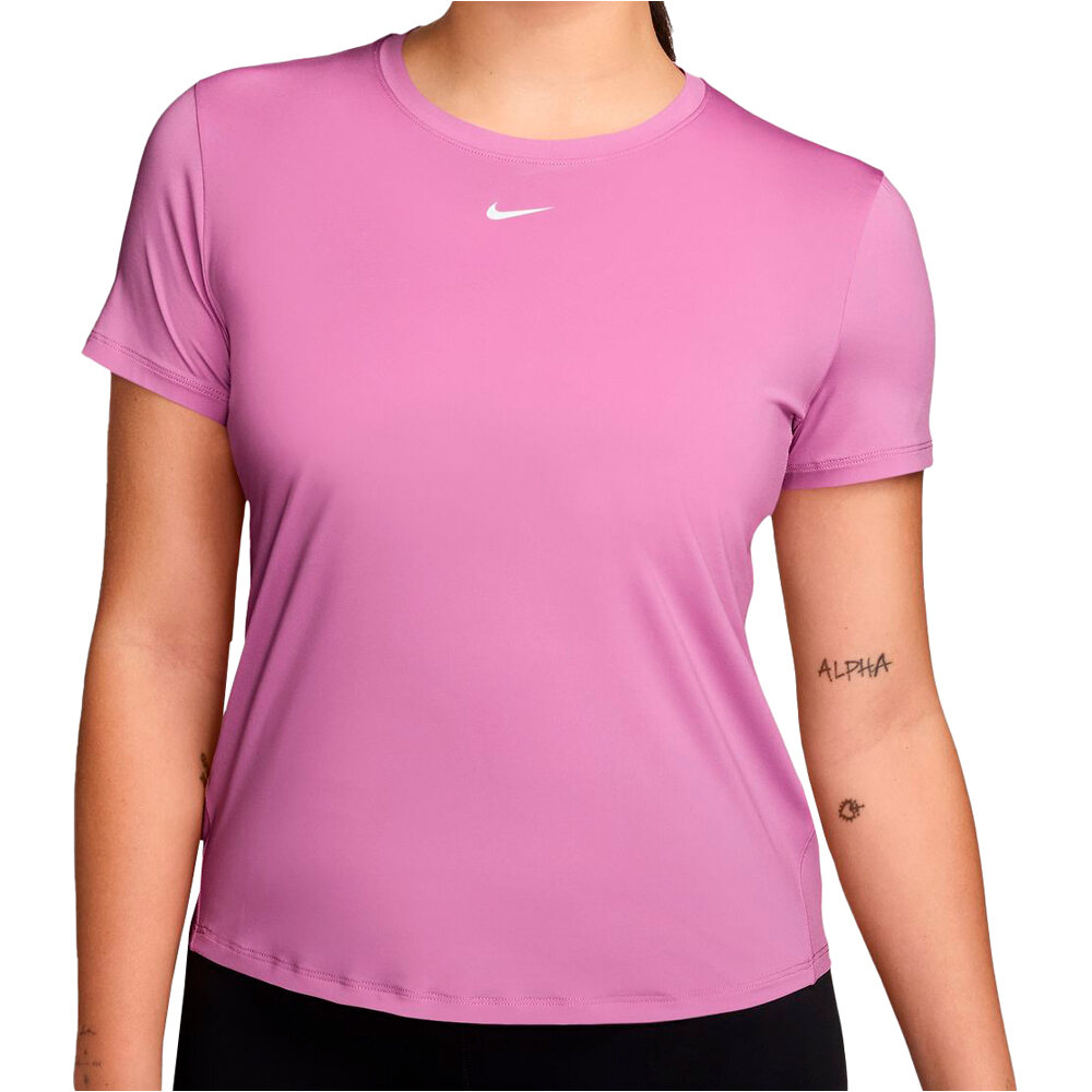 Nike camisetas fitness mujer W NK ONE CLASSIC DF SS TOP vista frontal