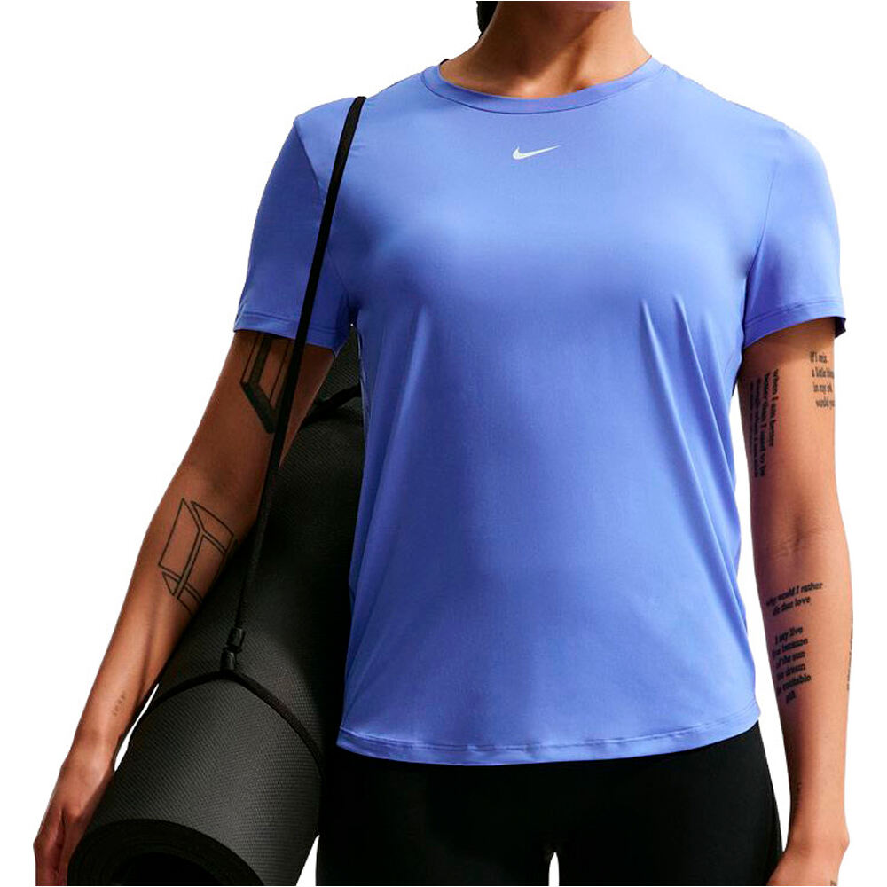 Nike camisetas fitness mujer W NK ONE CLASSIC DF SS TOP vista frontal