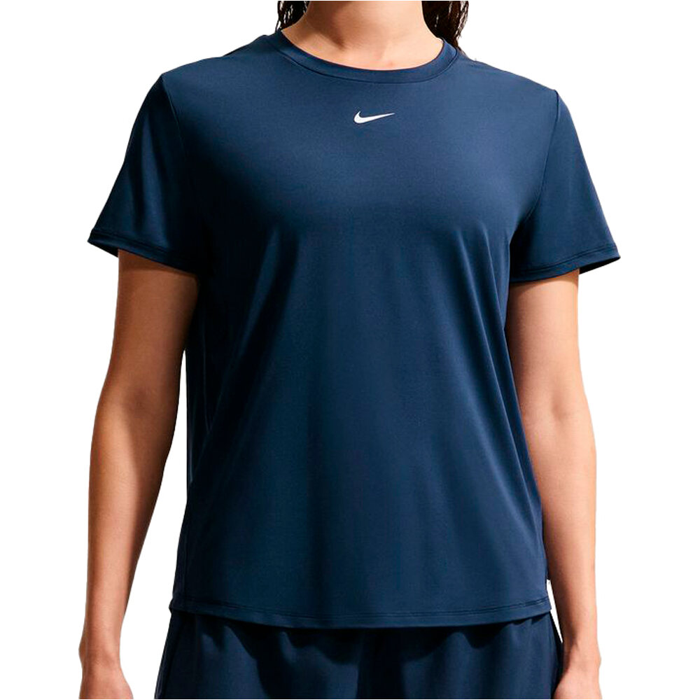 Nike camisetas fitness mujer W NK ONE CLASSIC DF SS TOP vista frontal