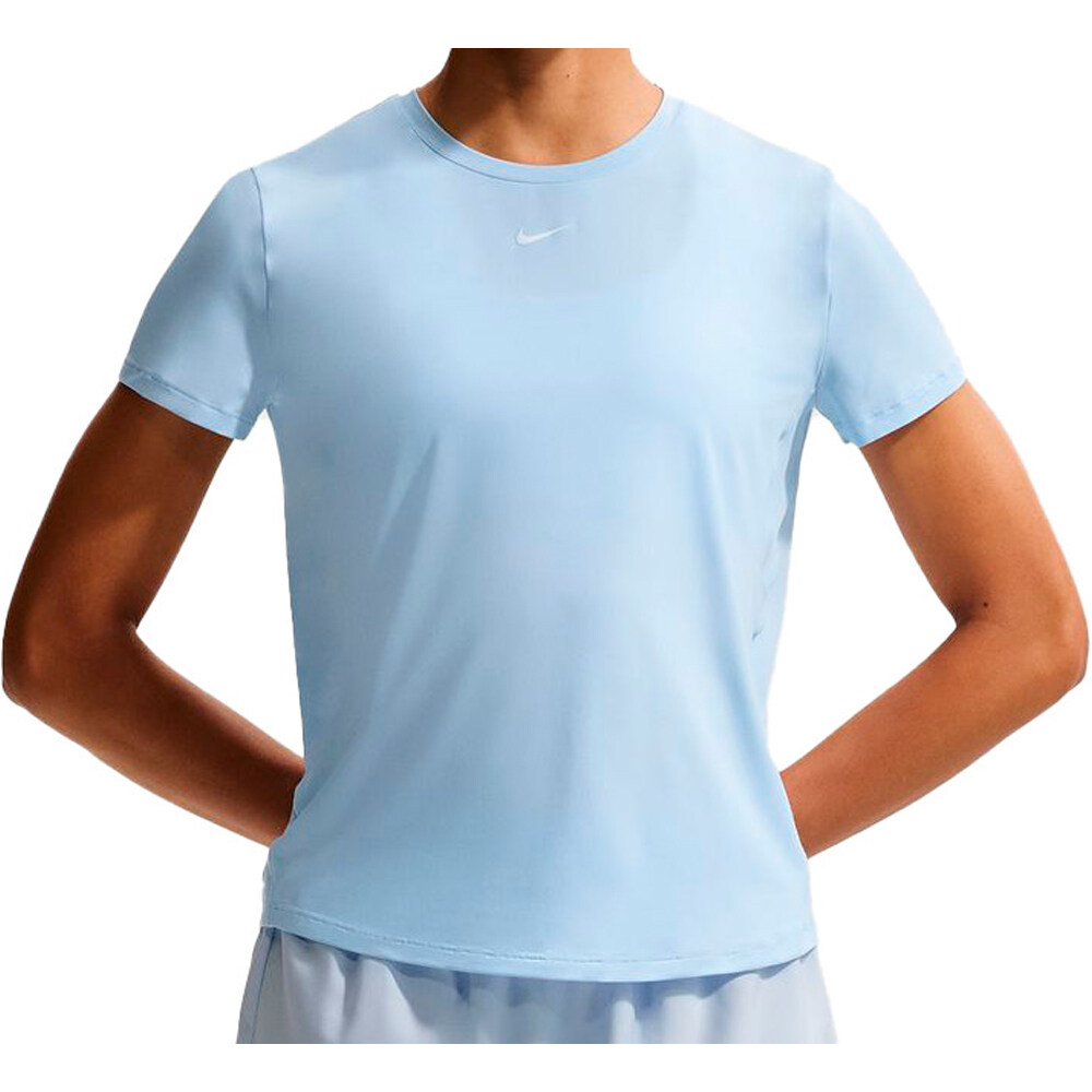 Nike camisetas fitness mujer W NK ONE CLASSIC DF SS TOP vista frontal