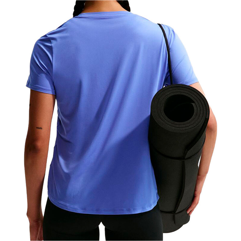 Nike camisetas fitness mujer W NK ONE CLASSIC DF SS TOP vista trasera