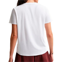 Nike camisetas fitness mujer W NK ONE CLASSIC DF SS TOP vista trasera