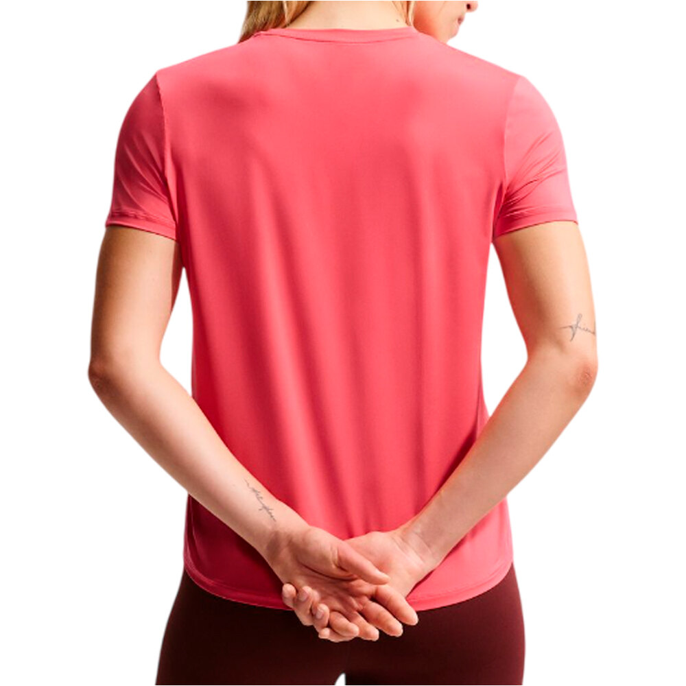 Nike camisetas fitness mujer W NK ONE CLASSIC DF SS TOP vista trasera