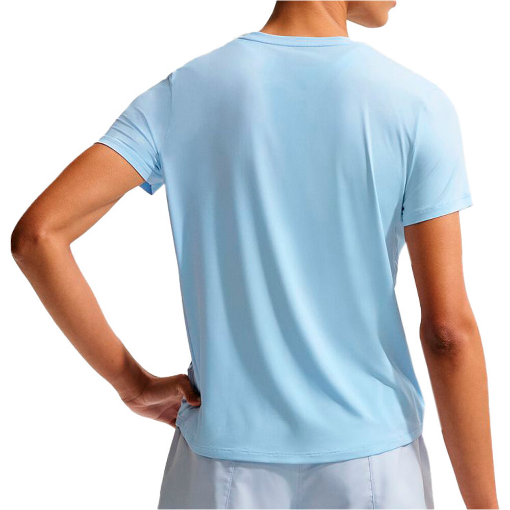 Nike camisetas fitness mujer W NK ONE CLASSIC DF SS TOP vista trasera