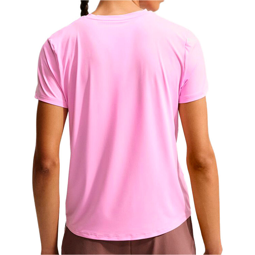 Nike camisetas fitness mujer W NK ONE CLASSIC DF SS TOP vista trasera