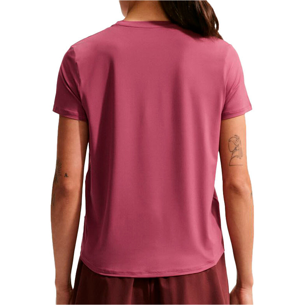 Nike camisetas fitness mujer W NK ONE CLASSIC DF SS TOP vista trasera