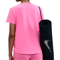Nike camisetas fitness mujer W NK ONE CLASSIC DF SS TOP WT vista trasera
