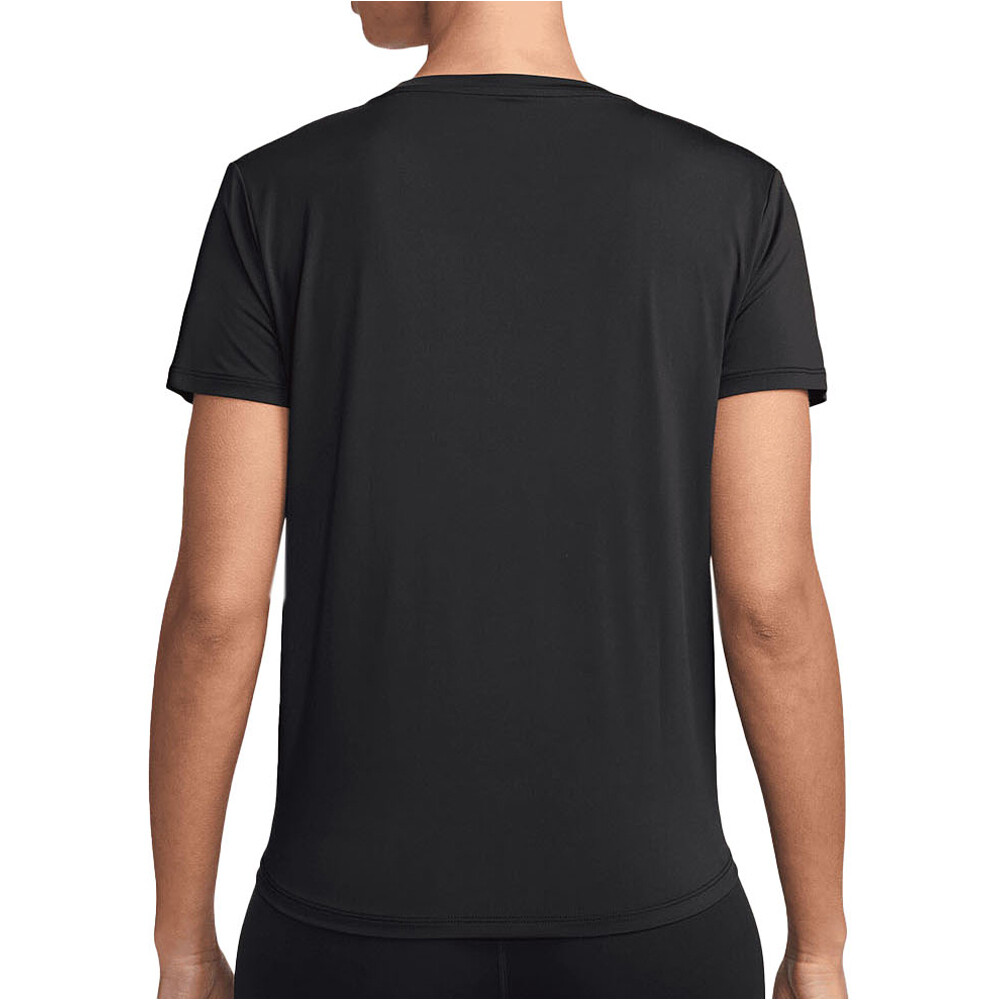 Nike camisetas fitness mujer W NK ONE CLASSIC DF SS TOP WT vista trasera