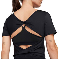 Nike camisetas fitness mujer W NK ONE CLASSIC DF TWST SS TP 03