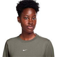 Nike camisetas fitness mujer W NK ONE DF CREW HBR TT vista detalle