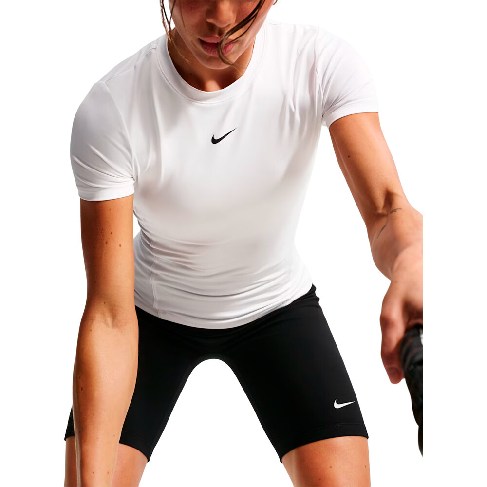 Nike camisetas fitness mujer W NK ONE FITTED SS TOP 04