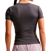 Nike camisetas fitness mujer W NK ONE FTTD SS TOP vista trasera