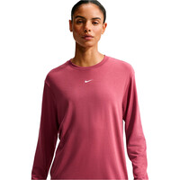 Nike camisetas fitness mujer W NK ONE RELAXED DF LS TOP vista detalle