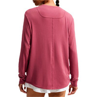 Nike camisetas fitness mujer W NK ONE RELAXED DF LS TOP vista trasera
