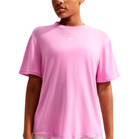 Nike camisetas fitness mujer W NK ONE RELAXED DF SS TOP vista detalle