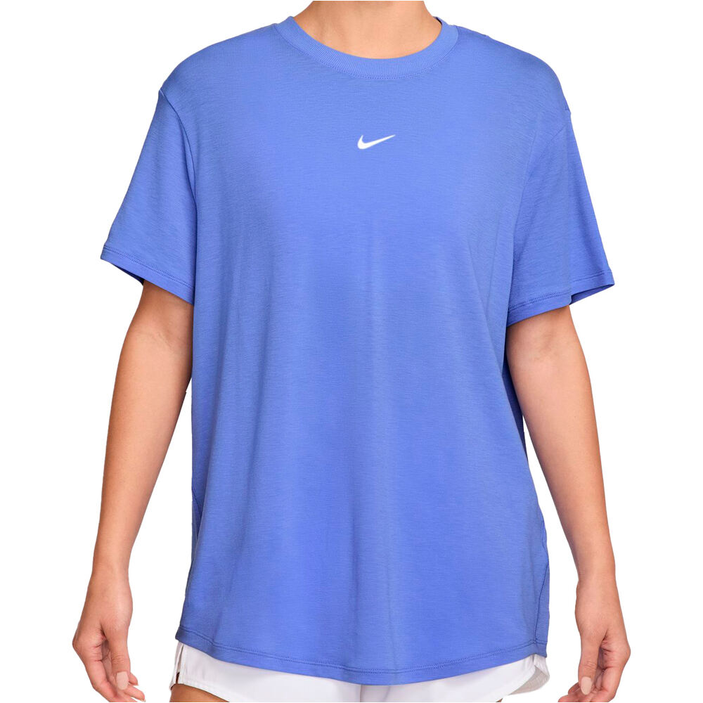 Nike camisetas fitness mujer W NK ONE RELAXED DF SS TOP vista frontal