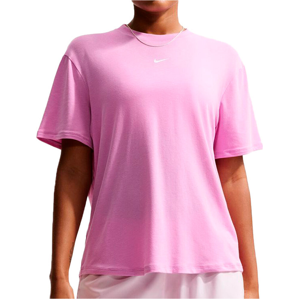 Nike camisetas fitness mujer W NK ONE RELAXED DF SS TOP vista frontal