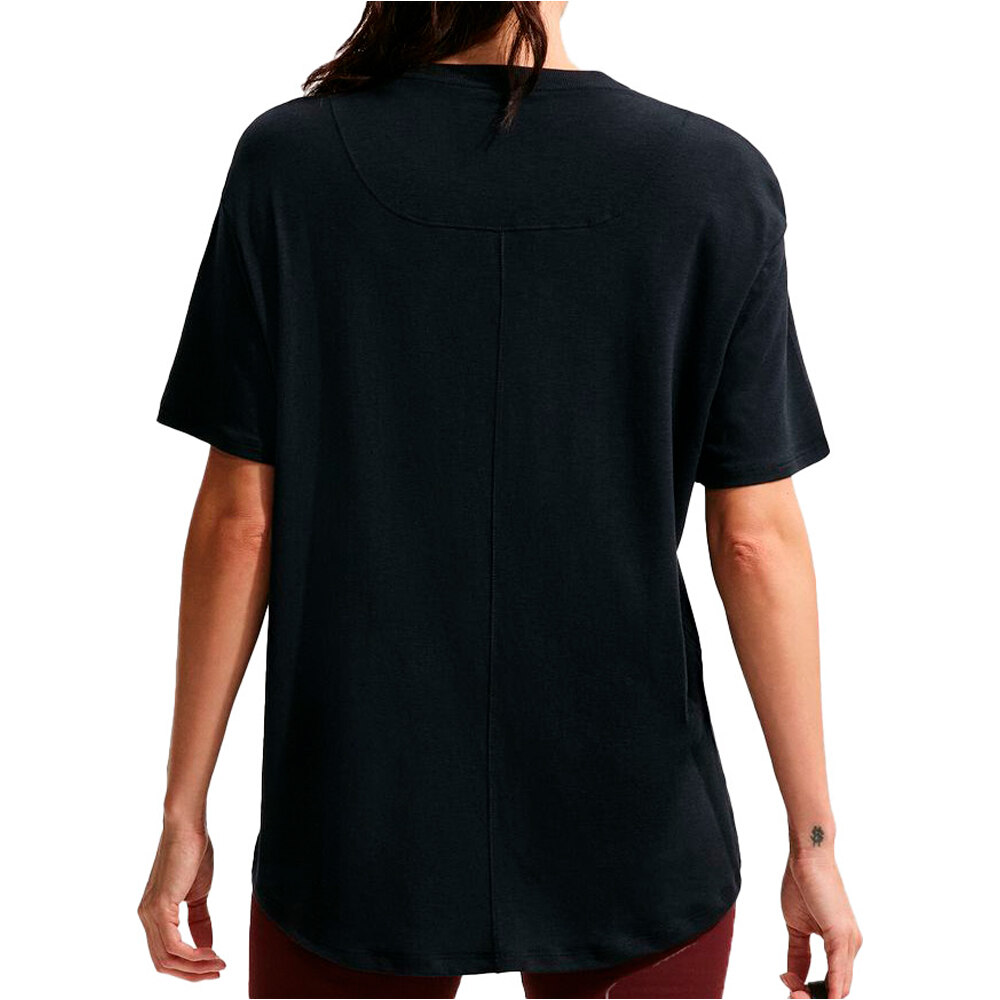 Nike camisetas fitness mujer W NK ONE RELAXED DF SS TOP vista trasera