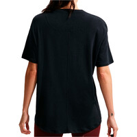 Nike camisetas fitness mujer W NK ONE RELAXED DF SS TOP vista trasera