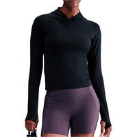 Nike camisetas fitness mujer W NK UNVRSA DF HD LS TOP vista frontal