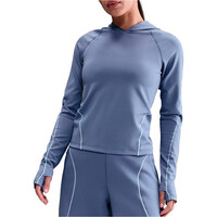 Nike camisetas fitness mujer W NK UNVRSA DF HD LS TOP vista frontal