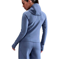 Nike camisetas fitness mujer W NK UNVRSA DF HD LS TOP vista trasera