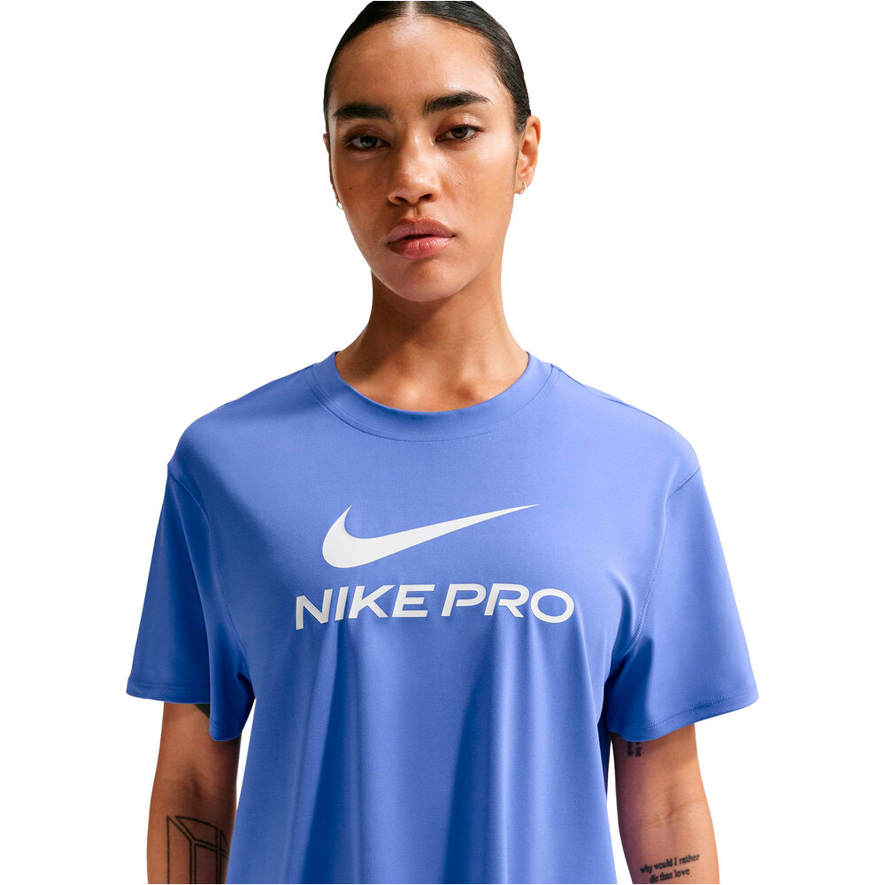 Nike camisetas fitness mujer W NP DF 365 SS LOOSE TOP vista detalle