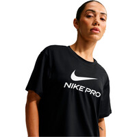 Nike camisetas fitness mujer W NP DF 365 SS LOOSE TOP vista detalle