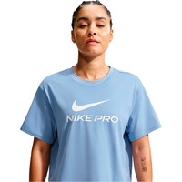Nike camisetas fitness mujer W NP DF 365 SS LOOSE TOP vista detalle