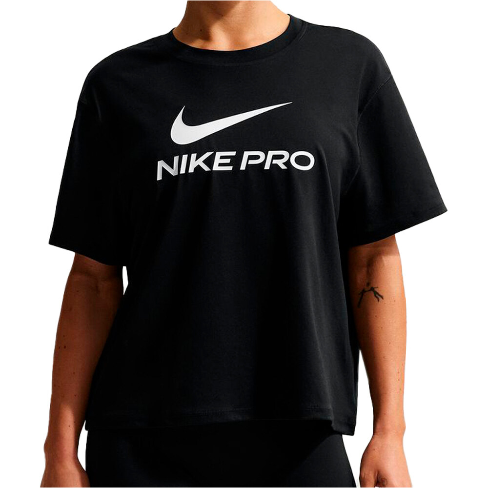Nike camisetas fitness mujer W NP DF 365 SS LOOSE TOP vista frontal