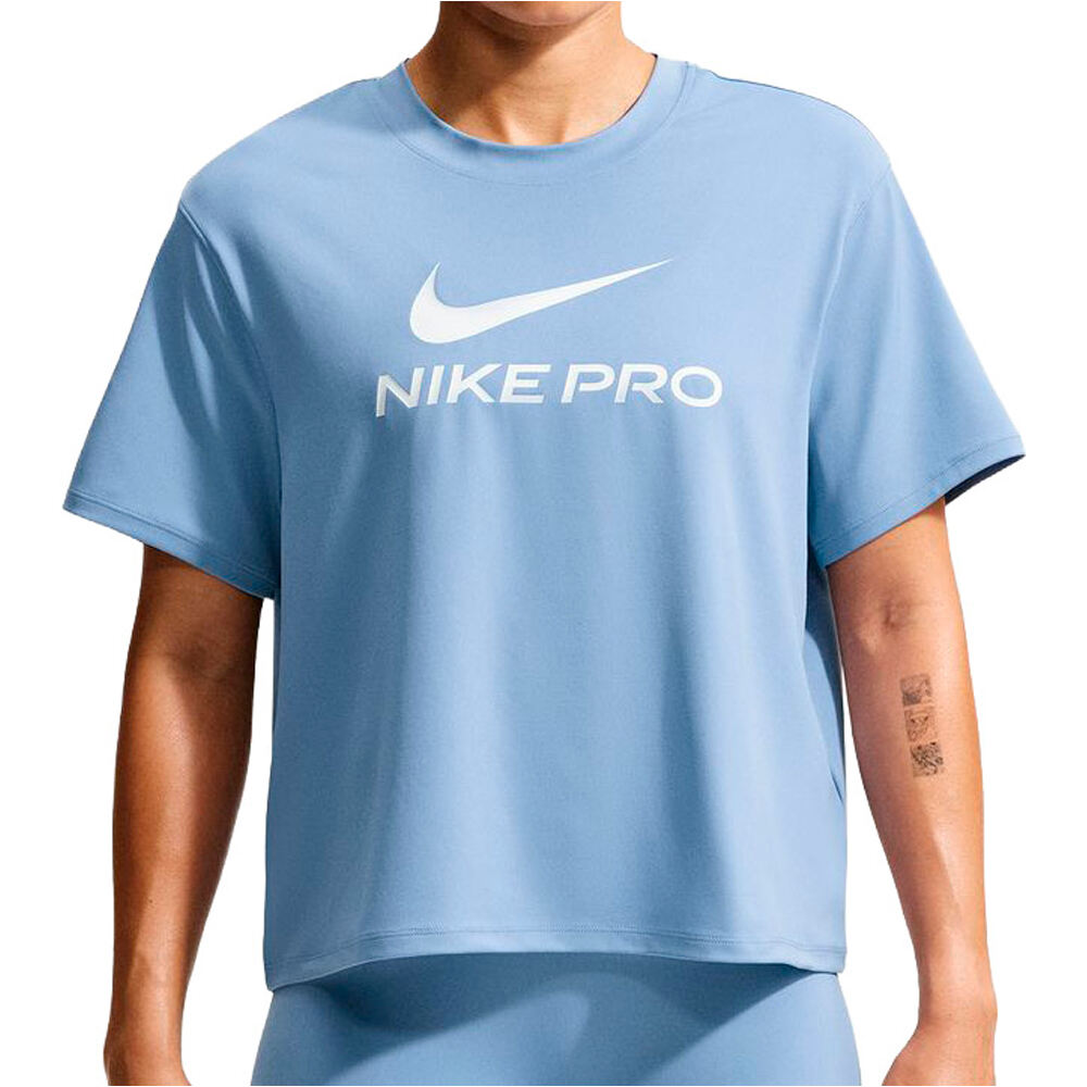 Nike camisetas fitness mujer W NP DF 365 SS LOOSE TOP vista frontal