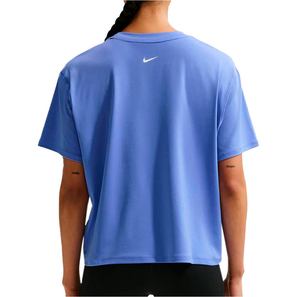 Nike camisetas fitness mujer W NP DF 365 SS LOOSE TOP vista trasera