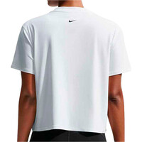 Nike camisetas fitness mujer W NP DF 365 SS LOOSE TOP vista trasera