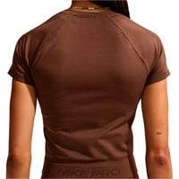 Nike camisetas fitness mujer W NP DF SMLS SS TOP 03