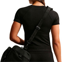 Nike camisetas fitness mujer W NP DF SMLS SS TOP vista trasera