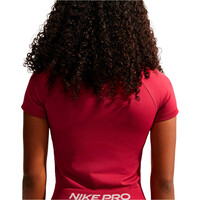 Nike camisetas fitness mujer W NP DF SMLS SS TOP WT 03