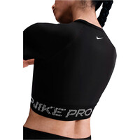 Nike camisetas fitness mujer W NP DF SS TOP TT GRX vista trasera