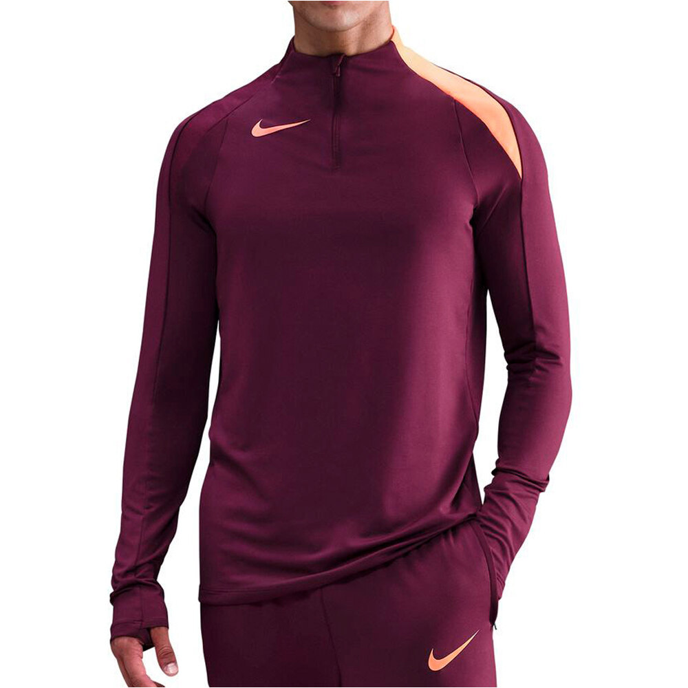 Nike camisetas fútbol manga corta M NK DF STRK TOP SS T90 GRARS vista frontal