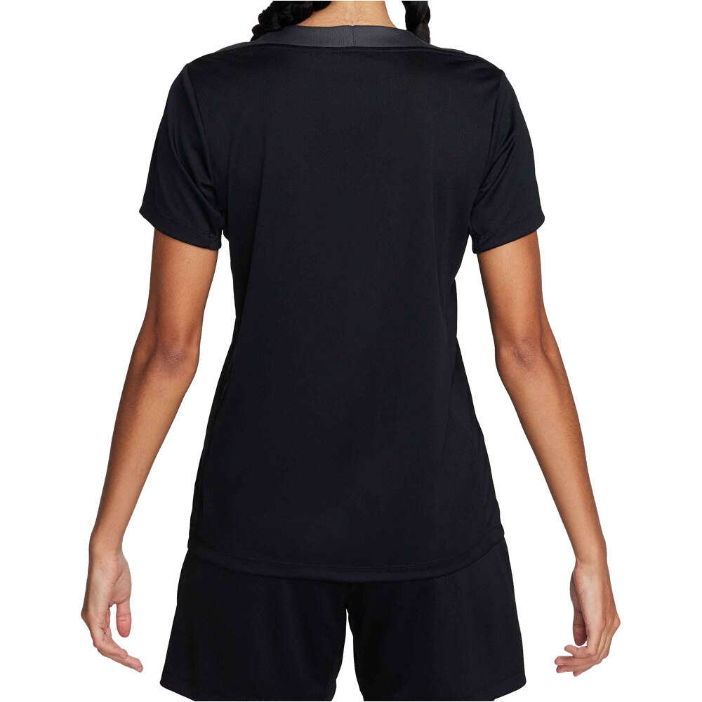 Nike camisetas fútbol manga corta W NK DF STRIKE SS TOP K vista trasera