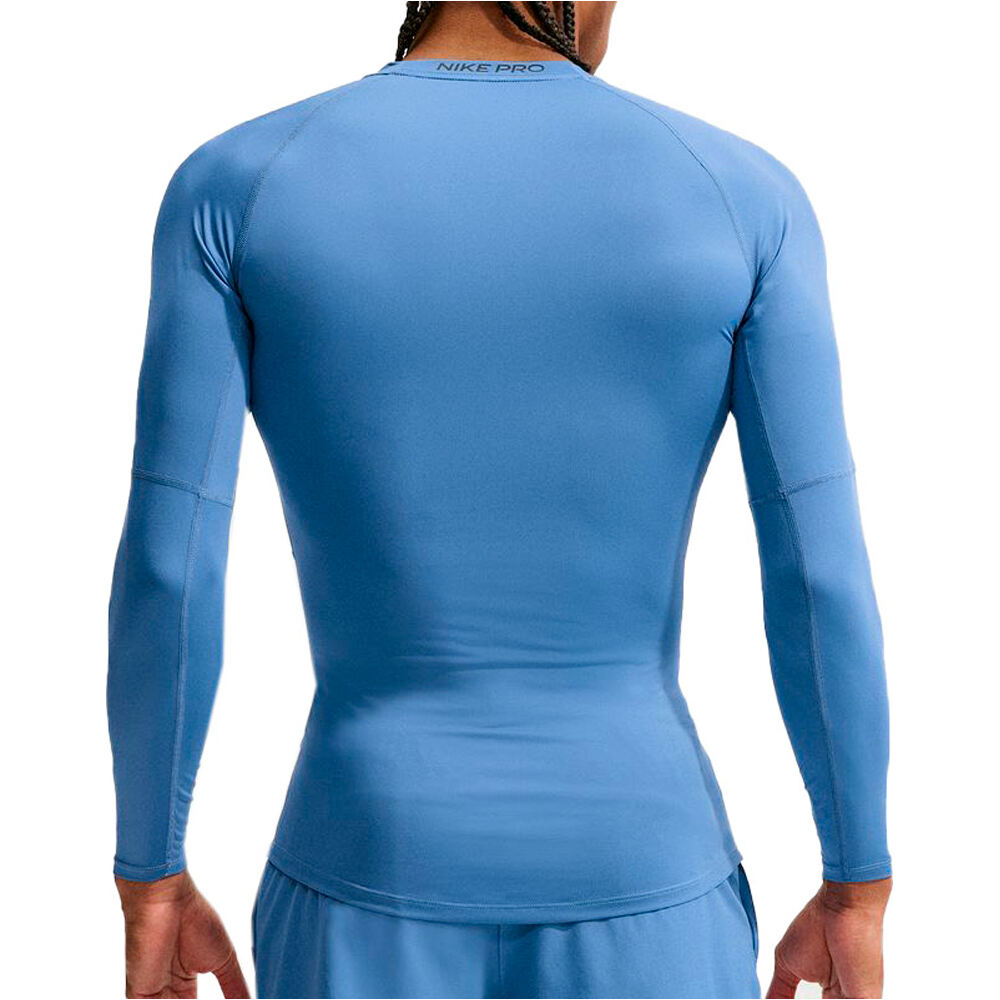 Nike camisetas fútbol manga larga M NP DF TIGHT TOP LS vista trasera