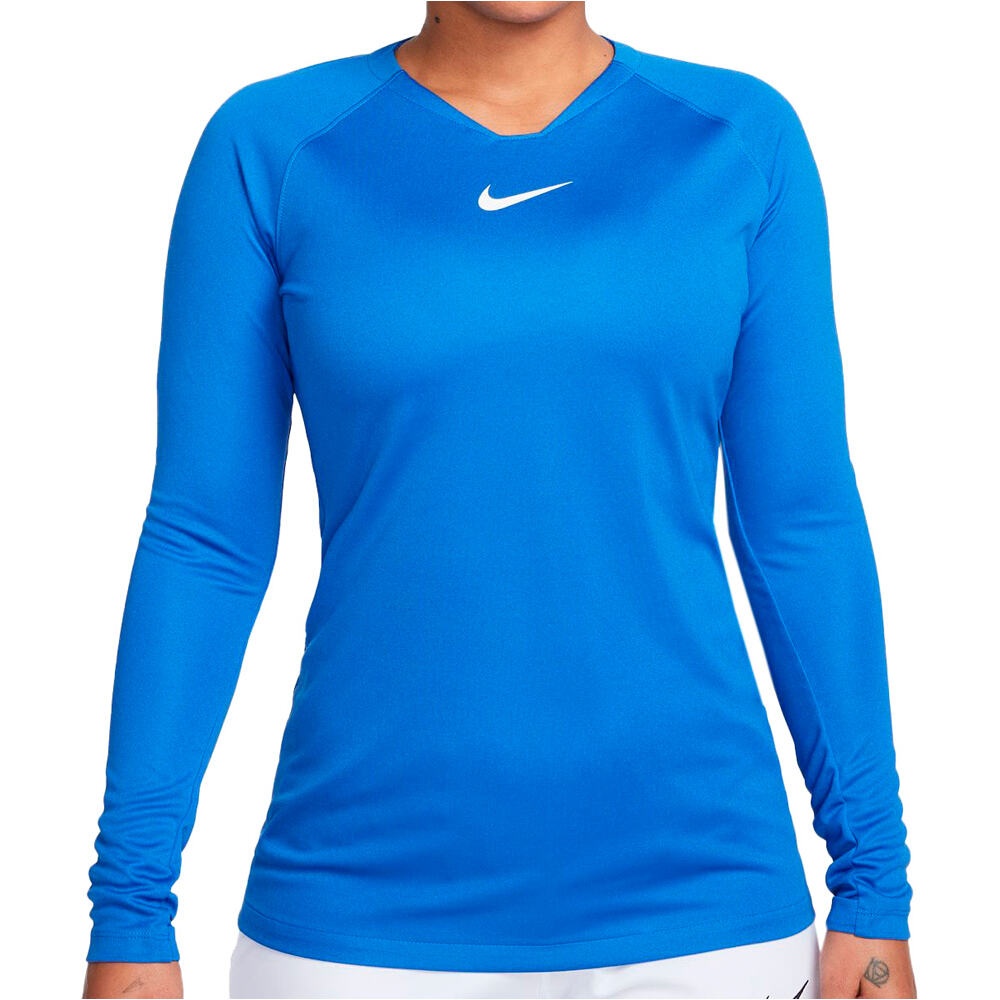 Nike camisetas fútbol manga larga W NK DF PARK 1STLYR JSY LS vista frontal