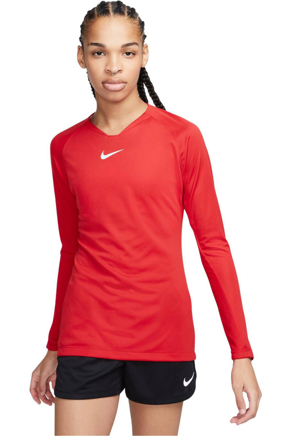 Nike camisetas fútbol manga larga W NK DF PARK 1STLYR JSY LS vista frontal