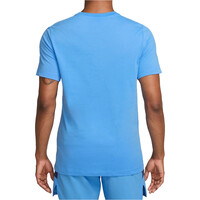 Nike camisetas trail running manga corta hombre M NK DF TEE TRAIL LOGO vista trasera